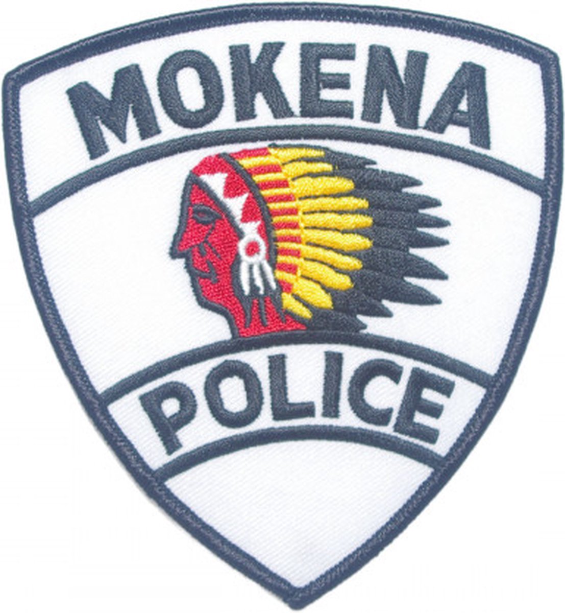 Mokena police geborduurde patch embleem | Opnaai